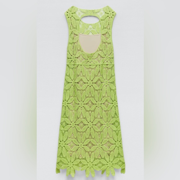ZARA KNIT DRESS - Picture 7 of 9